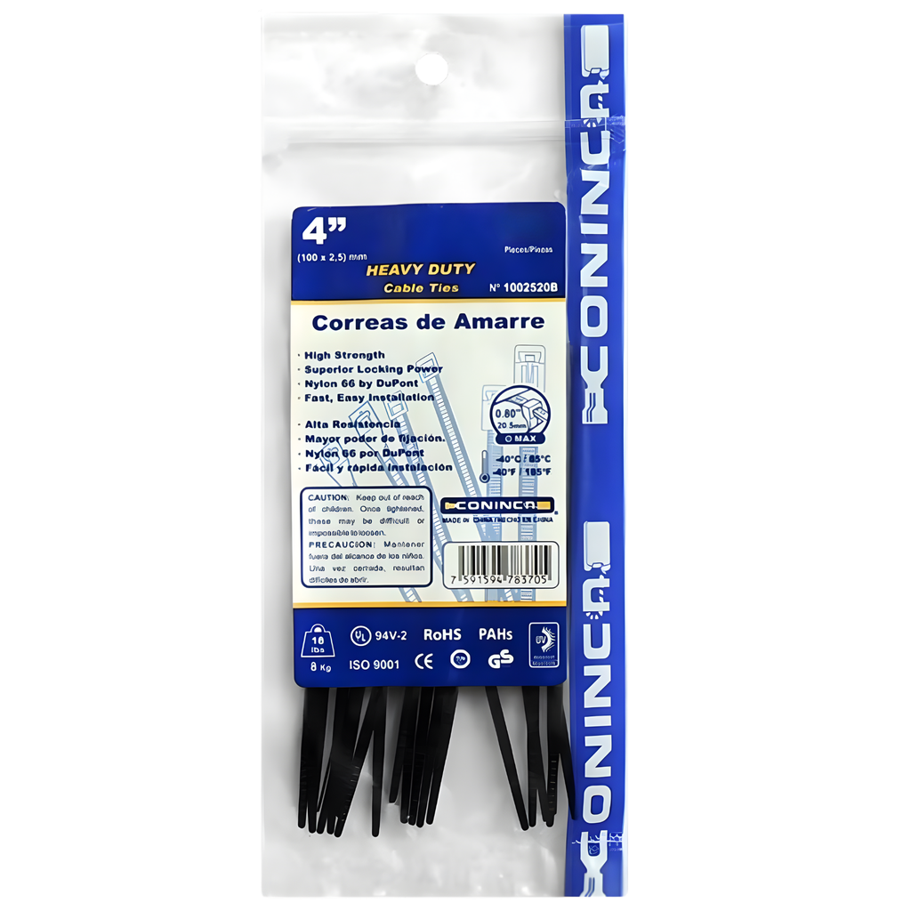 Amarras de nylon profesional